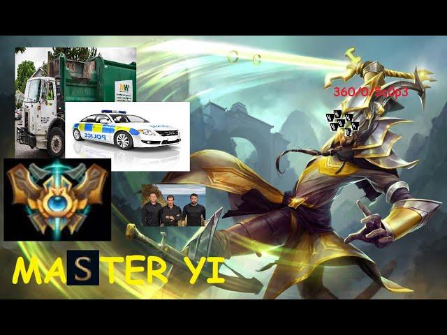 Getting an S on every champion in league: MaSter yi (reupload)