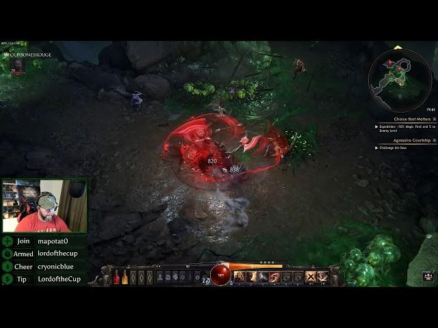 oldbones67 testing toxic rogue Veteran + 1 floor 2 for final build