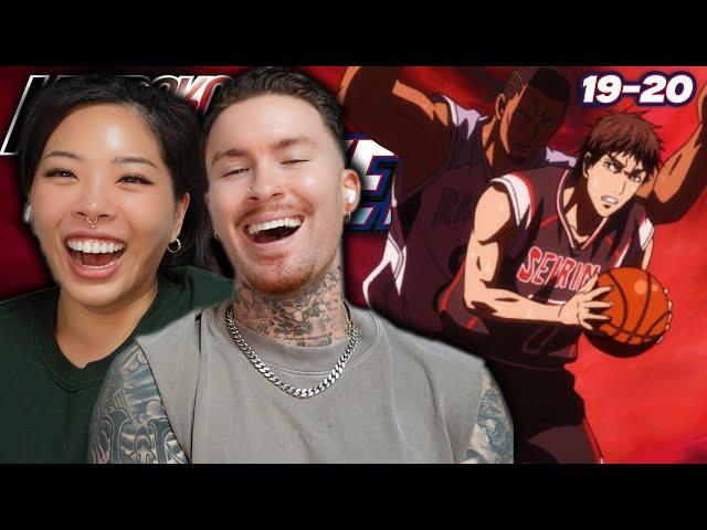 BACK THAT A** UP | Kuroko No Basket Season 3 Episode 19-20 Reaction