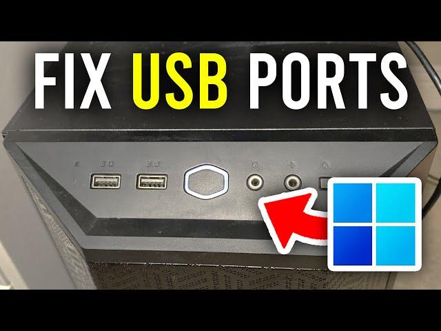 How To Fix USB Ports Not Working On PC - Full Guide