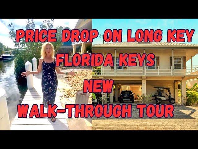INSIDE a Stunning Florida Keys Waterfront Home | Huge Potential + Easy Ocean Access