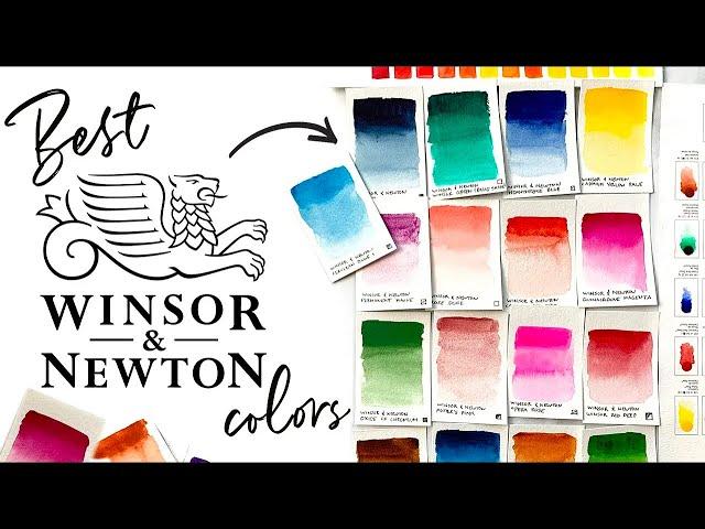 The 10 BEST Winsor & Newton watercolor colors