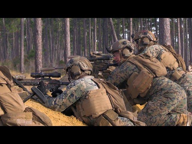 Live-Fire Maneuver On Camp Lejeune 12-13--23