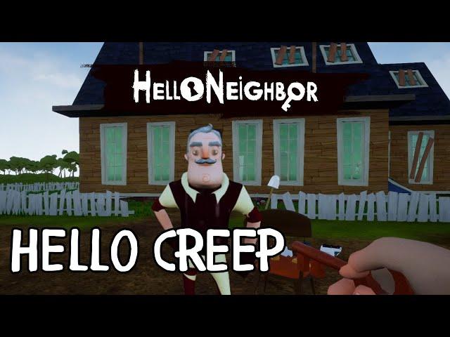 Hello Neighbor | Hello Creep Act 1 & Basement | Walkthrough