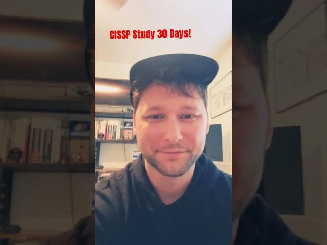 Join me for 30 days to CISSP! #isc2 #cissp #studymotivation #shortsvideo #cybersecurity #exam