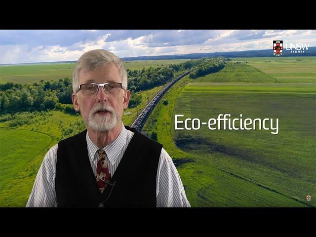 GSOE9340 Life Cycle Engineering — Pre-Lecture Video: Eco-Efficiency