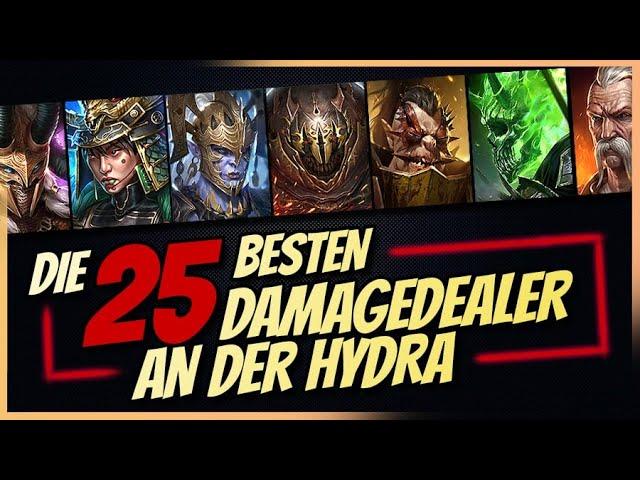 Raid: Shadow Legends | Die 25 Besten Damagedealer an der Hydra - Tierlist