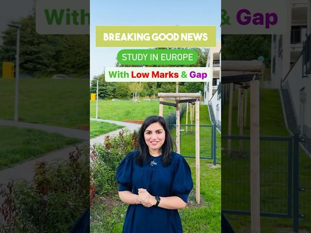 Easy Countries To Study In Europe | Get Europe Study Visa With Low Marks & Gap In Studies #easystudy