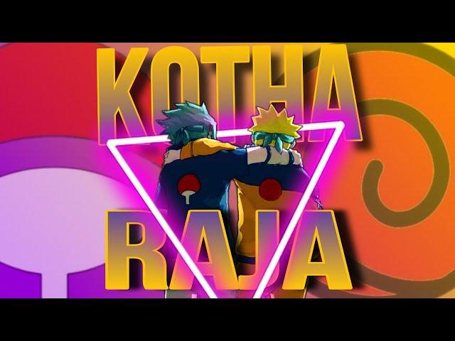 NARUTO AND SASUKE X KOTHA RAJA- KING OF KOTHA- ASAL KOLAAR- Tamil amv#anime#naruto#animeedit#sasuke