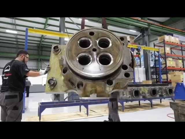 MAN Energy Solutions, Houston workshop tour
