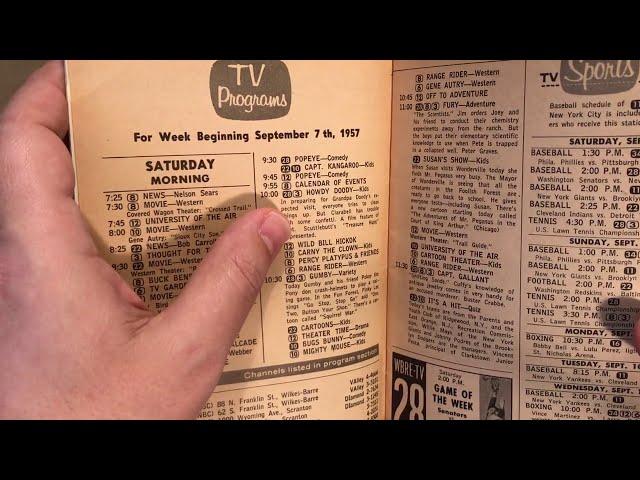 Unintentional ASMR: 1957 TV Guide Magazines