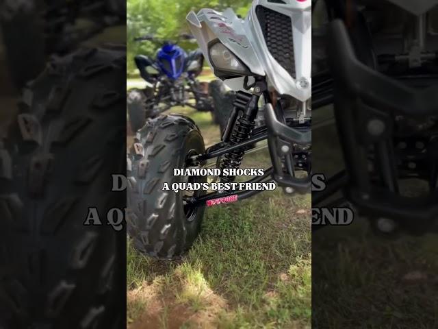 Yamaha Raptor 700R with DIAMOND+ Shocks Upgrade 