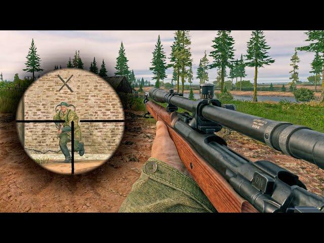 M1903 Sniping in the BEST Free WW2 Shooter (ft. Welyn) - Enlisted