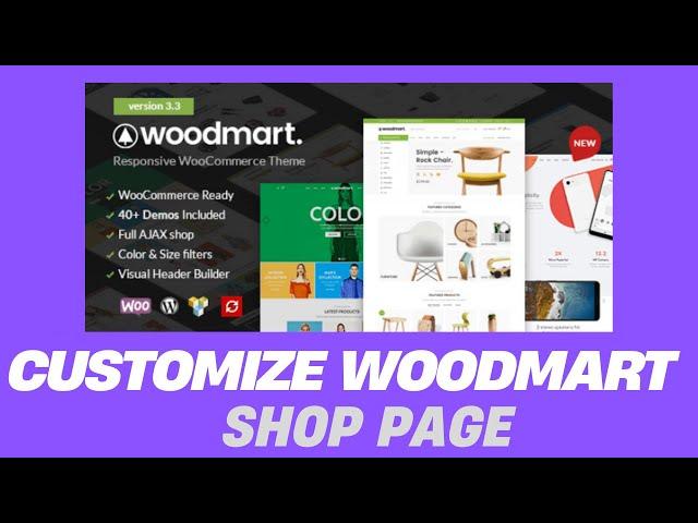 How to Customize the Shop Page in Woodmart Theme – Easy Guide!