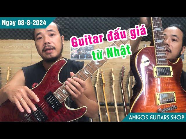 Guitar điện đấu giá Nhật - rất đẹp, đa dạng mẫu và giá cực tốt | Ngày 08-8-2024| Amigos Guitars Shop