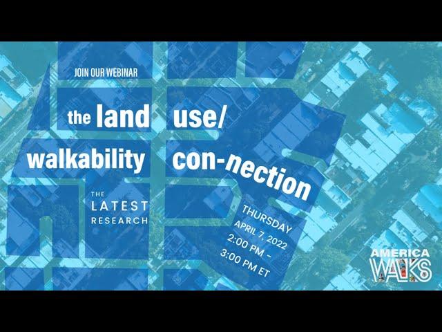 The Land Use/Walkability Connection with Dr. Lawrence Frank