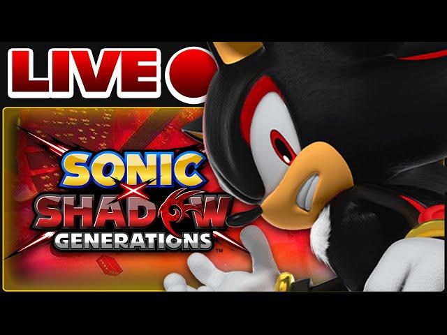 Playing Sonic X Shadow Generations LIVE - Part 1