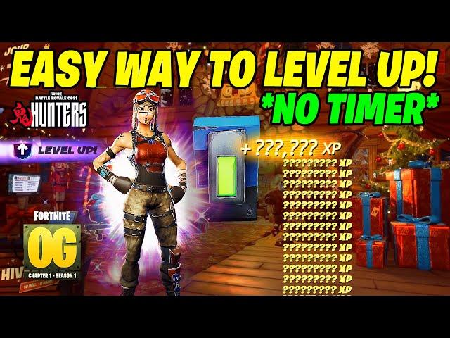 EASY XP for RENEGADE RAIDER! Fortnite XP Map to LEVEL UP in OG Chapter 6 Season 1 (OUTDATED)