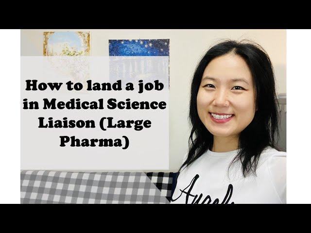 Learn from the best how to land a job in medical science liaison (MSL)-Large Pharma