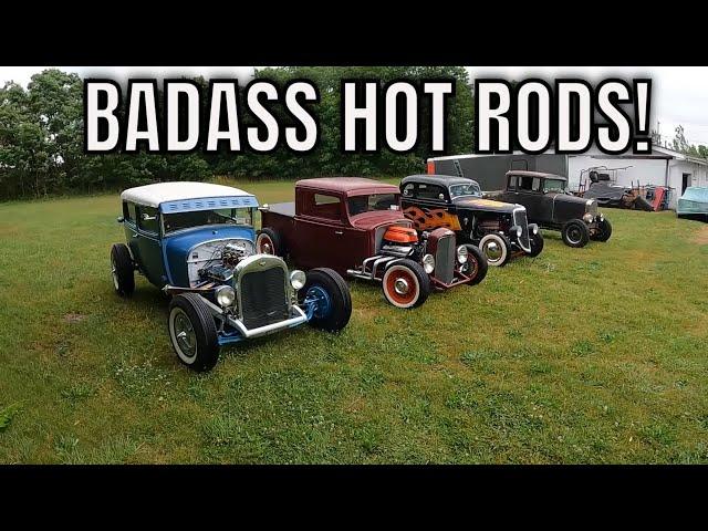 Open Wheel Gang:  Hardcore Fenderless Hot Rods and Custom Car Shop Tour