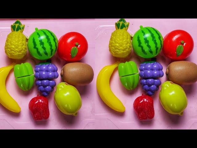 Cutting Fruit, Apple, Strowberry, Grape, Starfruit ASMR