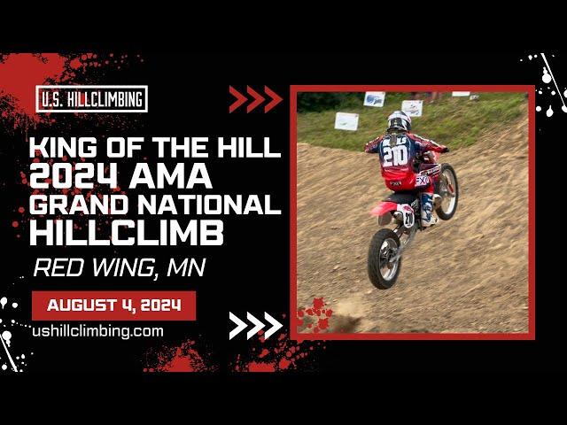 King Of The Hill - 2024 AMA Grand National Hillclimb Championship Red Wing, MN