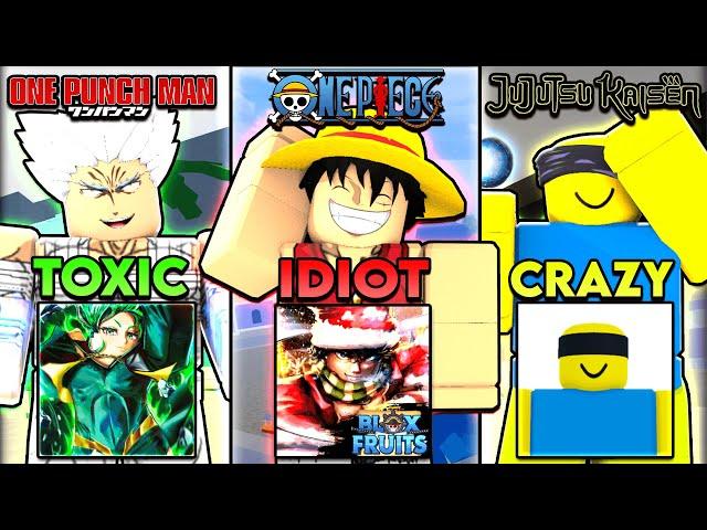 What Every Roblox Anime Game Says About YOU!