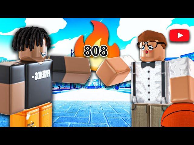 I Tookover ROBLOX Hoopz with THIS GODLY YouTuber...