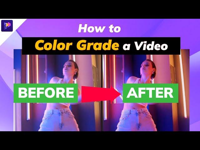 How to Color Grade your video (for beginners) | Color Grade in HitPaw Edimakor