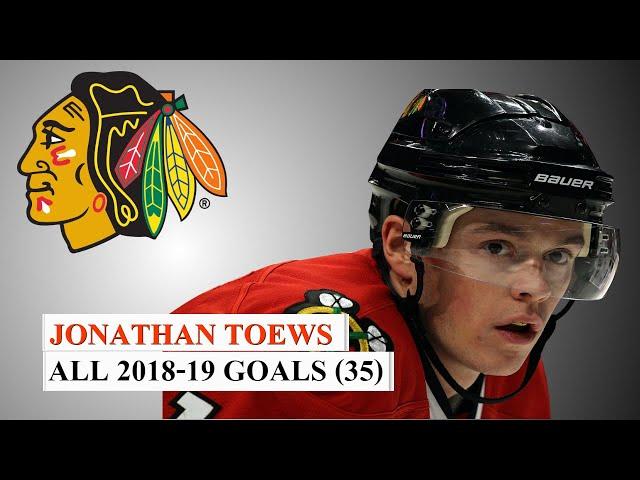 Jonathan Toews (#19) All 35 Goals of the 2018-19 NHL Season