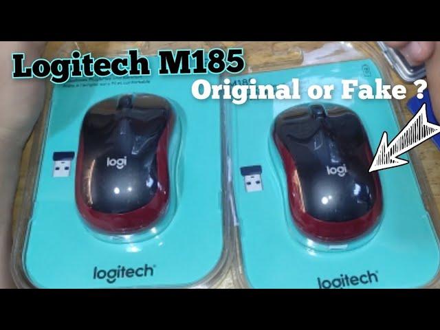 Knock off Fake Logitech M185 - how to know if it's Original Mouse?