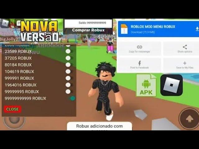 ROBLOX: UNLIMITED ROBUX 999999999 DOWNLOAD MOD MENU NOW!!