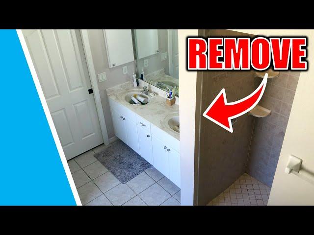 Master Bathroom Remodel Plans Walkthrough