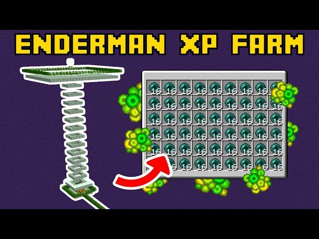 The BEST Enderman XP Farm in Minecraft 1.21! - Bedrock & Java Edition Tutorial