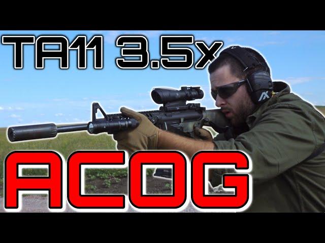 The Old Man Still Has It - Trijicon ACOG TA11 3.5x