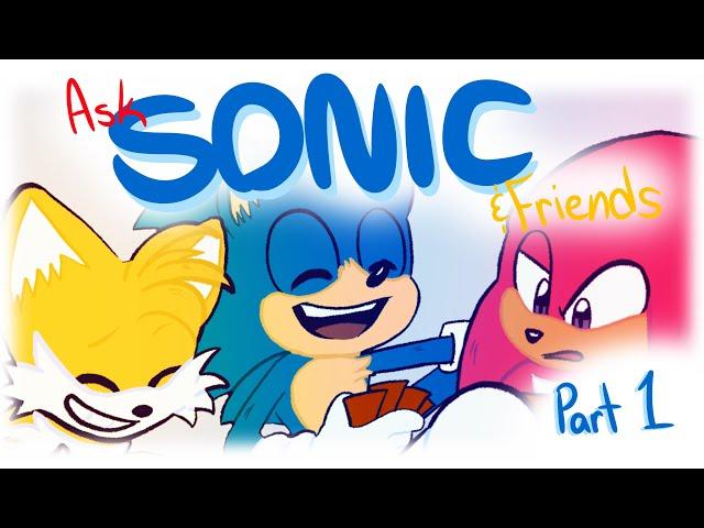 ASK SONIC AND FRIENDS - EP 1 | TEAMWORK TRIO