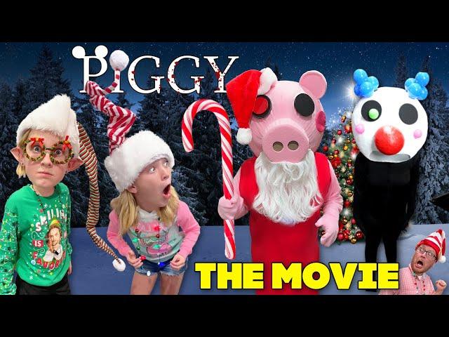 Roblox PIGGY In Real Life - Christmas Movie with the Noob Family