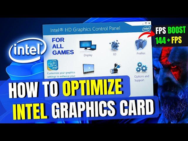 How to Optimize Intel HD Graphics for Gaming 2023 | Intel HD Graphics Boost