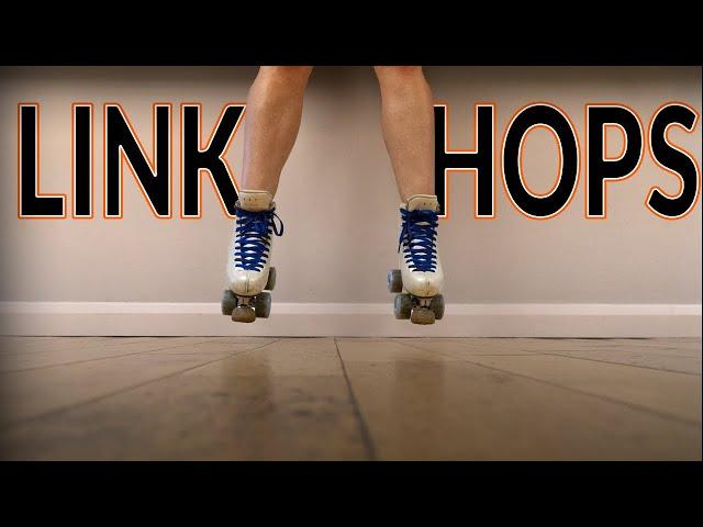 Link Steps - Practice Toe Hops & Mazurka Jumps on Roller Skate Toe Stops