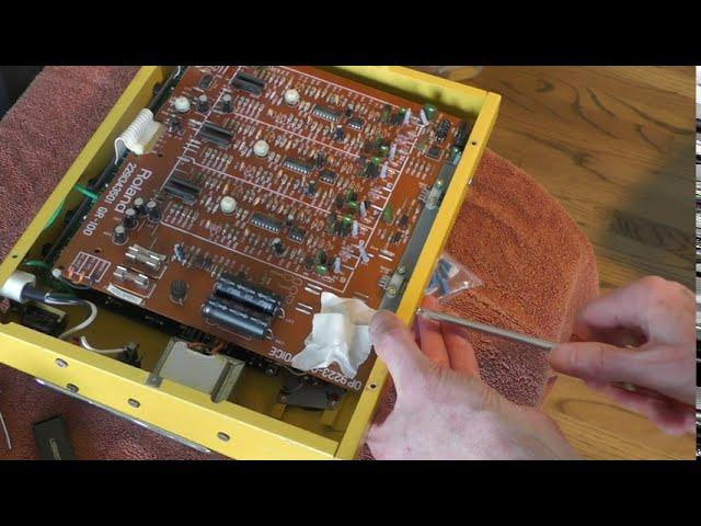 Roland GR-100 GR-300 - You MUST Do This Mod! Power Supply Repair - Vintage Analog Guitar Synth DIY