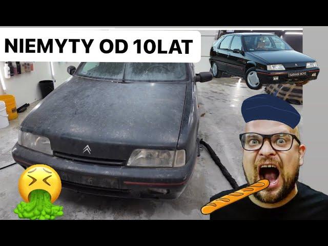 Pierwsze mycie od 10 lat!! ocalić od zapomnienia: citroen zx