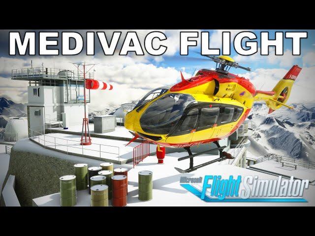 Mountain Medevac! | Hype Performance Group H145 | Full Flight Review | Microsoft Flight Simulator