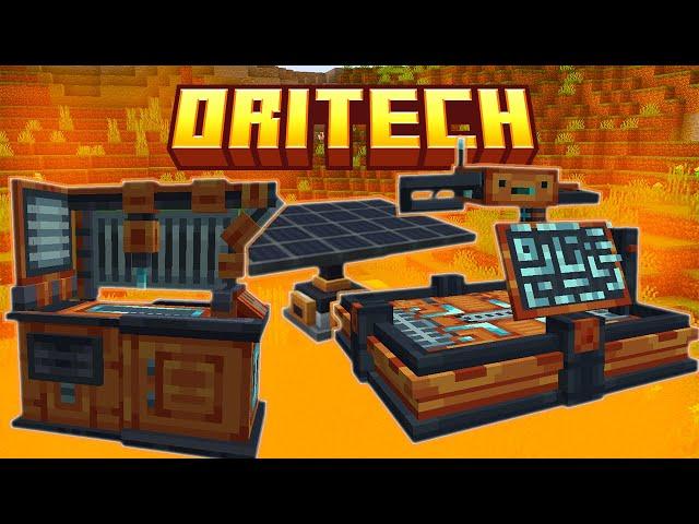 Oritech - Best Tech Mod | Minecraft 1.21 | Mods guides