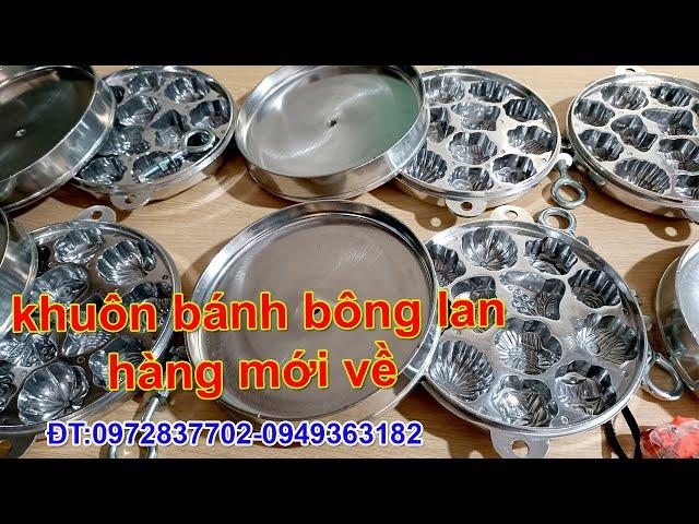 khuôn bánh bông lan hàng mới về ĐT0972837702 0949363182#songnuocmientay