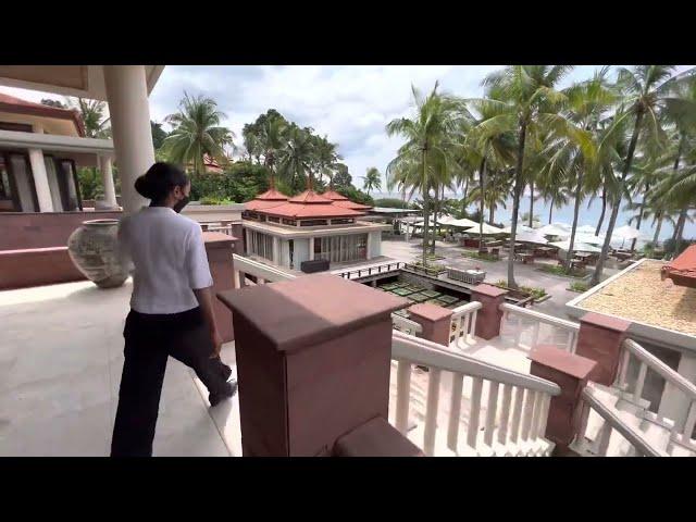 Trisara, Phuket | buggy ride from the villa | hotel walk | hotel video tour.