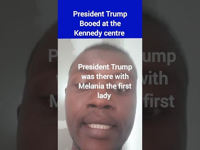 President Trump and Melania at the Kennedy Center