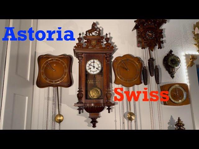 Beautiful wall clock from Astoria Swiss , Schöne Wanduhr von Astoria #swiss #wallclock #wanduhr