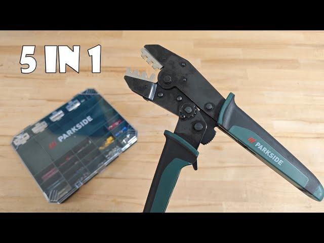 Parkside 5 in 1 Crimping Pliers Set