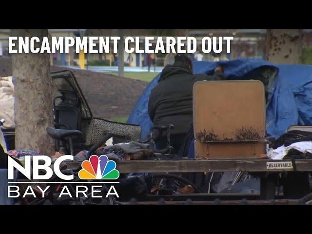 Encampment at Sunnyvale Park Cleared Out