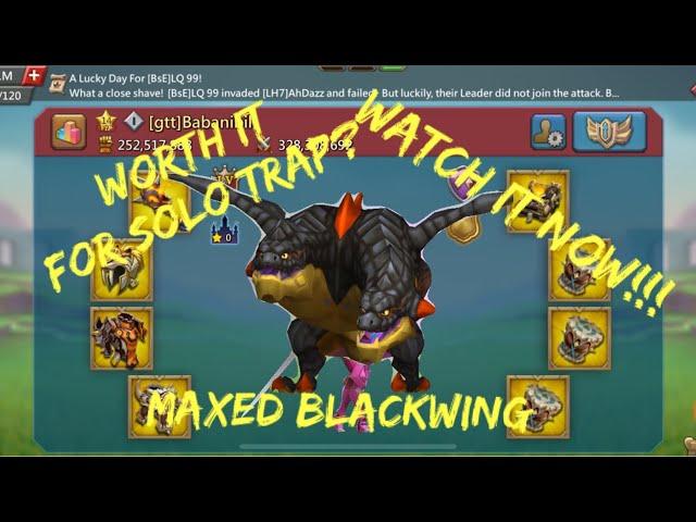 Lords Mobile: Blackwing In Action - Worth it? Gargantua Finally MAXED